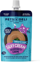 Produktbild von Pets Deli Silky Cream Mousse Thunfisch für erwachsene Katzen 36x70g - 36 x 70 g