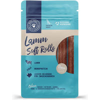 Produktbild von Pets Deli Snack Soft-Rolls Lamm Trockenfleisch für Hunde mit hohem Fleischanteil und Monoprotein 100g