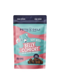 Pets Deli Soft Bites Belly+ Funktionssnack für Hunde mit Huhn getreidefrei und zuckerfrei 300g - 300 g – Bild 1 von 2