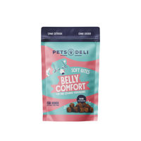 Produktbild von Pets Deli Soft Bites Belly+ Funktionssnack für Hunde mit Huhn getreidefrei und zuckerfrei 300g - 300 g
