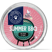 Produktbild von Pets Deli Summer BBQ Katzenmenü Senior Stückchen in Sauce Rind und Huhn 85g - 85 g