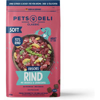 Produktbild von Pets Deli Trockenfutter Rind für erwachsene Hunde getreidefrei mit hohem Fleischanteil 2kg - 2 kg