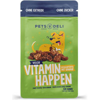 Produktbild von Pets Deli Veggie Vitaminhappen Belohnungssnack mit Banane und Karotte Vegan Hypoallergen 80g - 80 g