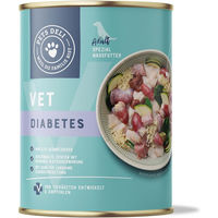 Produktbild von Pets Deli VET Diabetes Nassfutter für Senioren Hunde Huhn Getreidefrei und Glutenfrei 400g Dose - 400 g