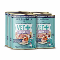 Produktbild von Pets Deli Vet Gelenk Fit Hund Nassfutter Huhn & Lachs Adult Diätfutter ohne Zucker 6x400g - 6 x 400 g