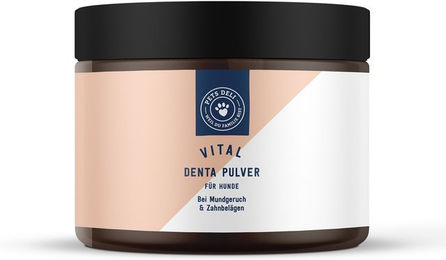 Produktbild von Pets Deli Vital Denta Zahnpflege Pulver für Senioren Hunde 200 Gramm
