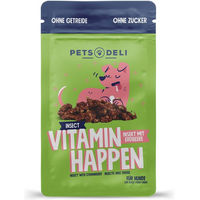 Produktbild von Pets Deli Vitaminhappen Insekt mit Apfel und Erdbeere Hypoallergener Belohnungssnack für Senioren 50g - 50 g