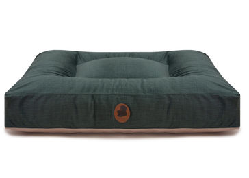 Produktbild von Pets Friendly 2.0 Hundebett Green Bio Eckig Größe L 120x100cm Grün aus Viskose
