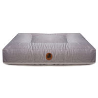 Produktbild von Pets Friendly 2.0 Hundebett Silver XL Eckig 140x120cm aus Viskose