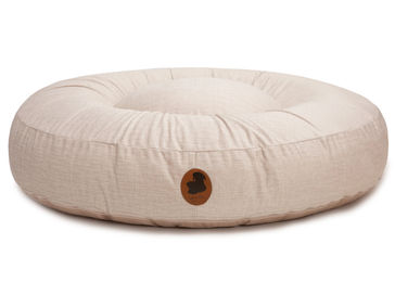 Produktbild von Pets Friendly 2.0 Hundebett Wau-Bed Creme Oval S 80x60cm aus Viskose