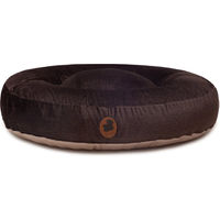 Produktbild von Pets Friendly 2.0 Hundebett Wau-Bed Dunkelbraun Oval Größe M 100x80cm