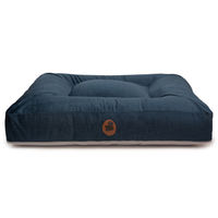 Produktbild von Pets Friendly 2.0 Hundebett Wau-Bed Eckig Petrol Größe L 120x100cm aus Viskose