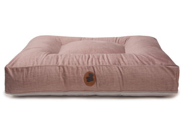 Produktbild von Pets Friendly 2.0 Hundebett Wechselbezug Eckig Altrosa Größe S 80x60cm aus Viskose