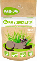 Produktbild von Pets Nature Bio Katzengras Saatgut zur Unterstützung der Haarballen-Reduktion 300g