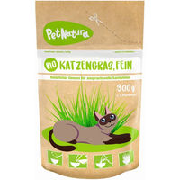 Produktbild von Pets Nature Bio Katzengras Saatgut zur Unterstützung der Haarballen-Reduktion 300g