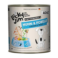 Produktbild von Pets Nature Hundefutter Adult Huhn & Forelle mit hohem Fleischanteil glutenfrei 800g