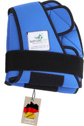 Pets Nature Liegeschwielen- und Ellenbogen-Bandage für Hunde aus Neopren in Blau – Bild 1 von 4