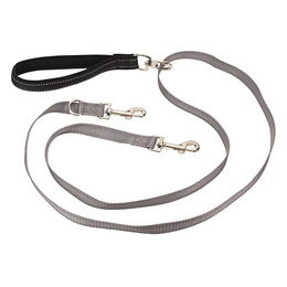 PetSafe Anti-Zieh Hundeleine aus reflektierendem Nylon in Grau – Bild 1 von 3