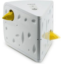PetSafe Automatisches Elektrisches Katzenspielzeug Cheese Weiß aus Kunststoff – Bild 1 von 3
