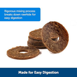 PetSafe Busy Buddy Kauringe aus Rohhaut für Hunde Junior Glutenfrei 120g - 16 x 120 g – Bild 1 von 6