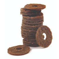 Produktbild von PetSafe Busy Buddy Kauringe aus Rohhaut für Hunde Junior glutenfrei 16 Stück