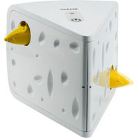 Produktbild von PetSafe Cheese Automatisches Interaktives Katzenspielzeug mit Pop-up-Funktion aus Kunststoff - 2 Stk.