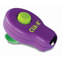Produktbild von PetSafe Clik-R Clicker zur Hundeerziehung in Lila aus Kunststoff