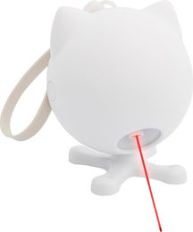 PetSafe Dancing Dot Automatisches Laser-Katzenspielzeug in Weiß – Bild 1 von 7