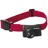 Produktbild von PetSafe Drahtloses Haustier-Eingrenzungssystem Hundezäunung mit wasserfestem Nylon-Halsband in Rot für alle Altersstufen und Größen