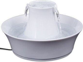 PetSafe Drinkwell Avalon Keramik Trinkbrunnen für Haustiere 2 Liter Weiß - 2 l – Bild 1 von 4