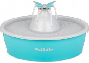 PetSafe Drinkwell Butterfly Trinkbrunnen für Katzen und kleine Hunde 1,5 Liter - 1,5 l – Bild 1 von 7