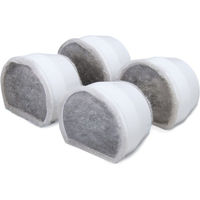 Produktbild von PetSafe Drinkwell Ersatz-Aktivkohlefilter für Keramik-Trinkbrunnen für Hunde und Katzen 4er Pack