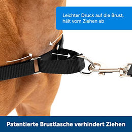 PetSafe Easy Walk Anti-Zieh-Hundegeschirr mit 1,8 m Führleine aus Nylon in Rosa Größe L – Bild 1 von 10