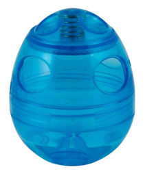 PetSafe Funkitty Egg-Cersizer Intelligenzspielzeug für Katzen als Snackball mit 3 einstellbaren Löchern Blau 18 cm BPA-frei – Bild 1 von 2