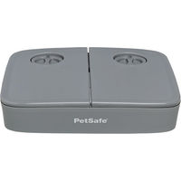 Produktbild von PetSafe Futterautomat für 2 Mahlzeiten aus Kunststoff für Hunde und Katzen in Grau