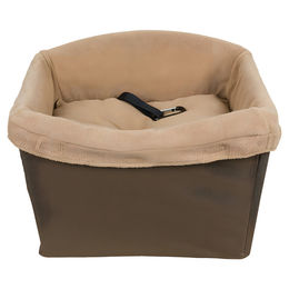 PetSafe Happy Ride Hunde-Autositz XL Beige mit Fleece und wasserabweisendem Bezug für kleine Rassen - 1 Stk. – Bild 1 von 5