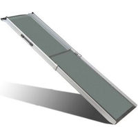 Produktbild von PetSafe Happy Ride Teleskop-Hunderampe aus Aluminium in Grau Größe L - 6 kg