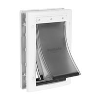 Produktbild von PetSafe Hundeklappe für kleine Rassen S Weiß Metall waterproof - 1 Stk.