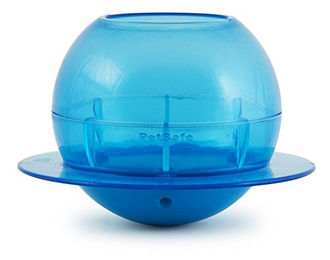 PetSafe Intelligenzspielzeug Fischschale Futternapf für Katzen aus Kunststoff Blau – Bild 1 von 3