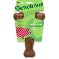 Produktbild von PetSafe Kauspielzeug für Welpen aus Nylon mit Schwein und Huhn in Braun Größe M - 1 Stk.