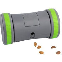 Produktbild von PetSafe Kibble Chase Selbstbewegendes Intelligenzspielzeug für Hunde und Katzen aus Kunststoff in Grau - 118 ml
