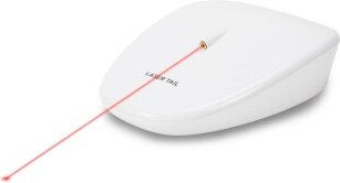 PetSafe Laser Tail Automatisches Laserlicht Katzenspielzeug aus Kunststoff in Weiß für alle Altersstufen – Bild 1 von 5