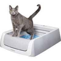 Produktbild von PetSafe ScoopFree selbstreinigende Katzentoilette aus Kunststoff in Weiß