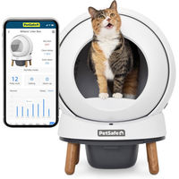Produktbild von PetSafe ScoopFree SmartSpin Selbstreinigende Katzentoilette mit App-Steuerung und WiFi in Weiß