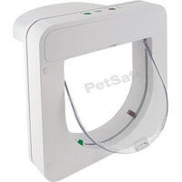Produktbild von PetSafe Smart Flap Mikrochip Katzenklappe mit Chiperkennung in Weiß