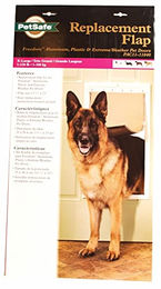 PetSafe Staywell Aluminium Katzenklappe Ersatzklappe XL Silber Transparent – Bild 1 von 3