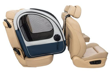 PetSafe Transportbox aus Aluminium wasserdicht Blau Grau – Bild 1 von 8