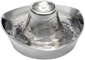 PetSafe Trinkbrunnen Seaside aus Edelstahl in Silber - 1,8 l – Bild 1 von 3