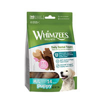 Produktbild von PetSafe Whimzees Zahnpflege-Sticks für Welpen großer Rassen, getreidefrei und hypoallergen, 210 g - 14 x 210 g