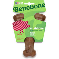 Produktbild von PetSafe Wishbone Kauspielzeug für Welpen mit Speckgeschmack Größe S aus Nylon - 1 Stk.